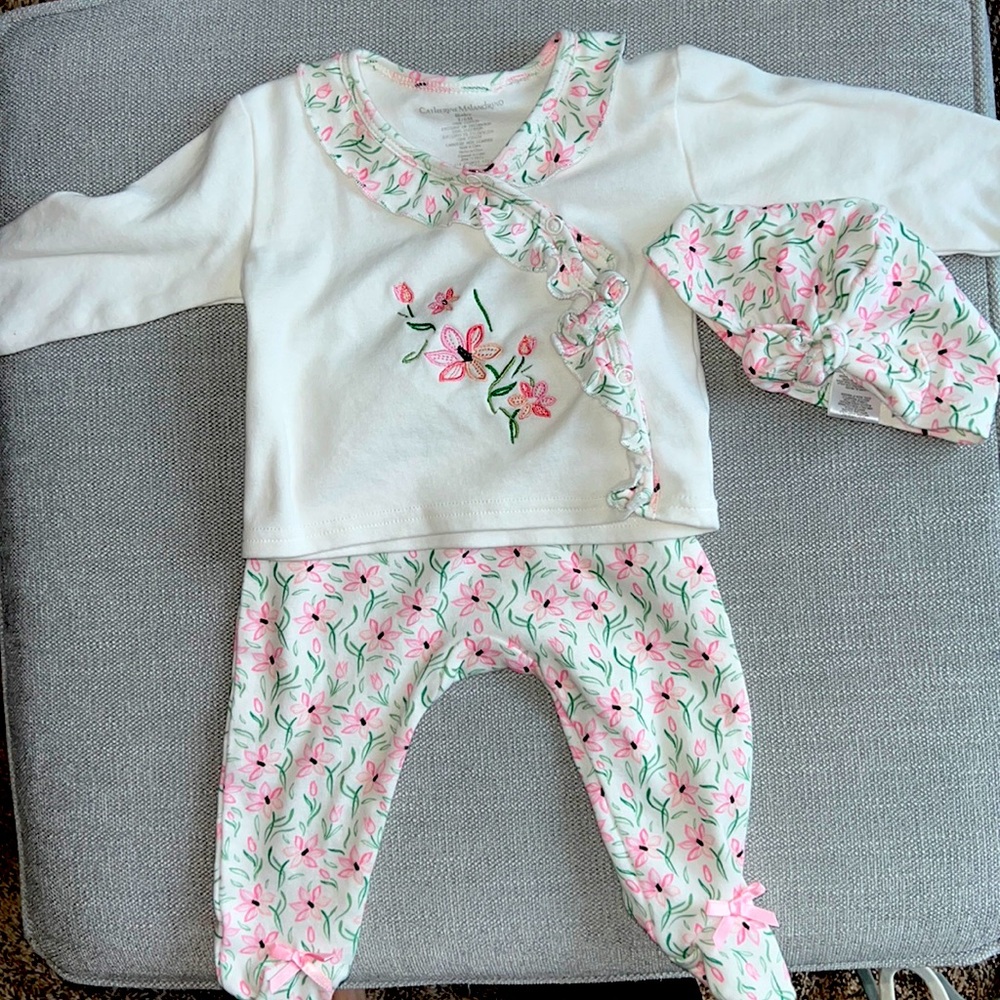 Floral outfit